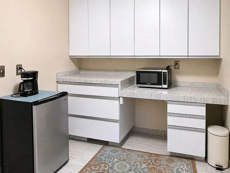 Counter storage convenience area