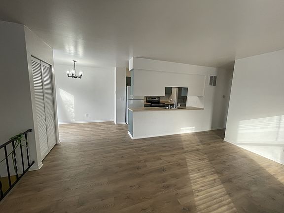 View from Living Room looking into Kitchen & Dining Area