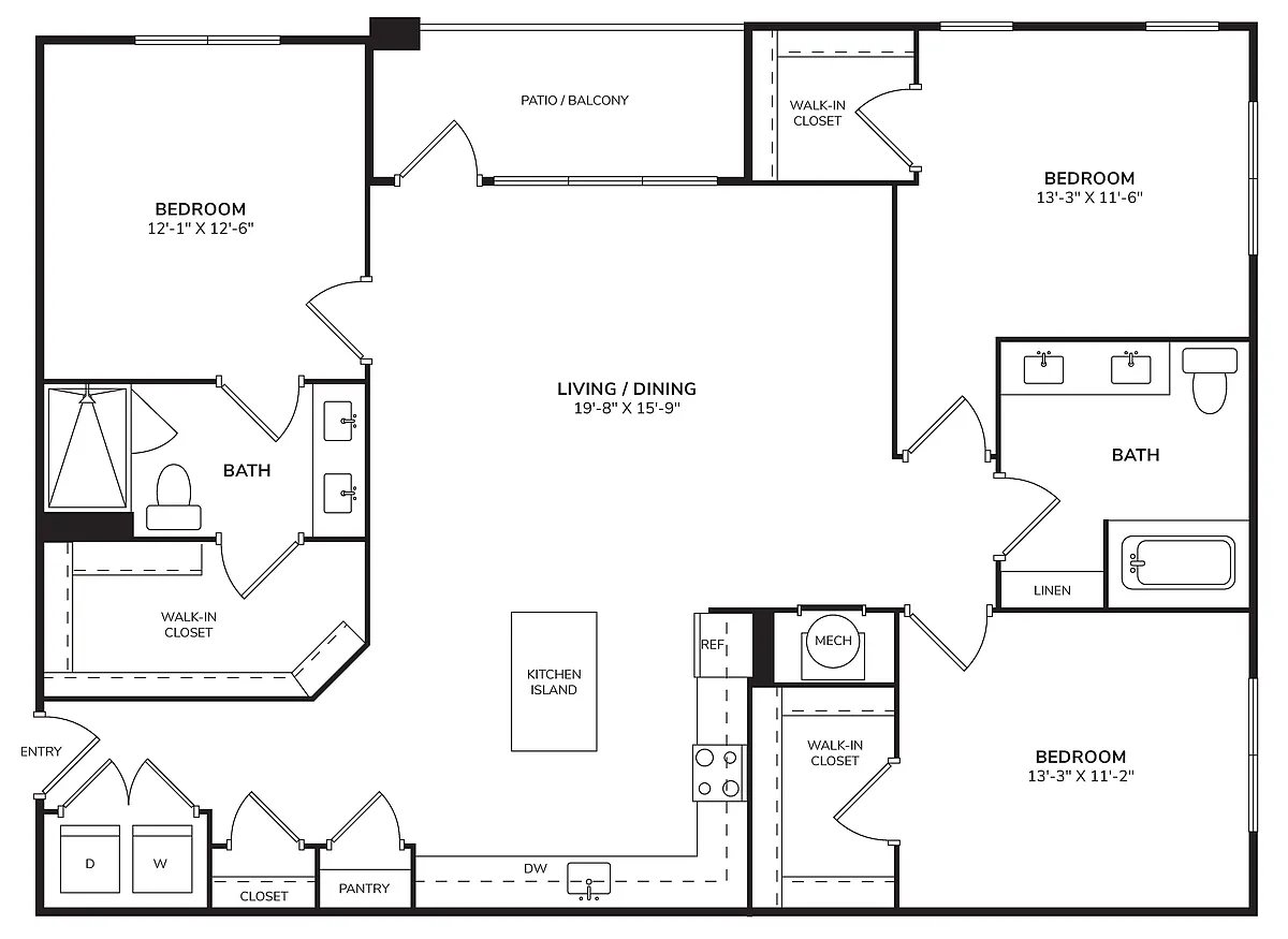 Floor plan C3