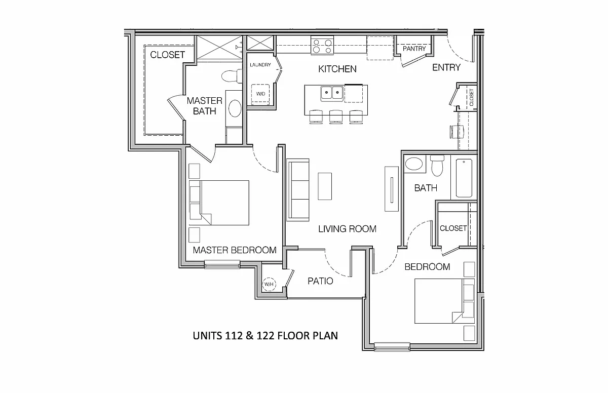 Floor plan 112-122