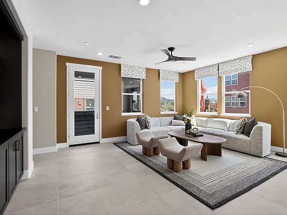 Row Townhome Residence 6 Living Room