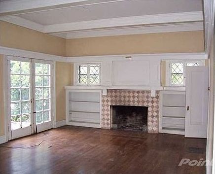 Great room with fireplace.