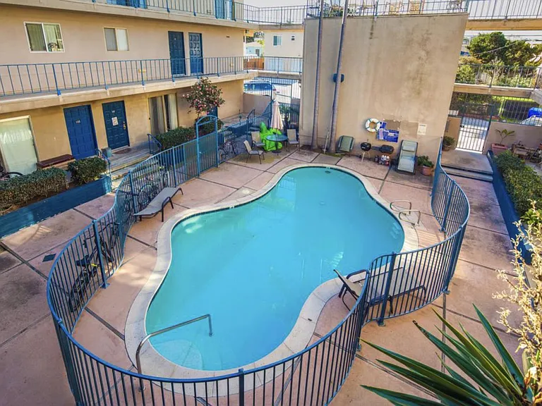 heated pool