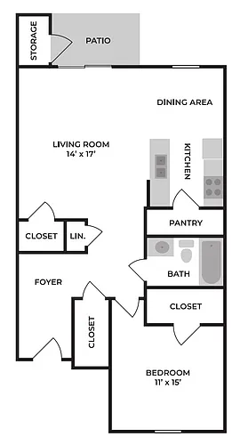 Floor plan The Abode
