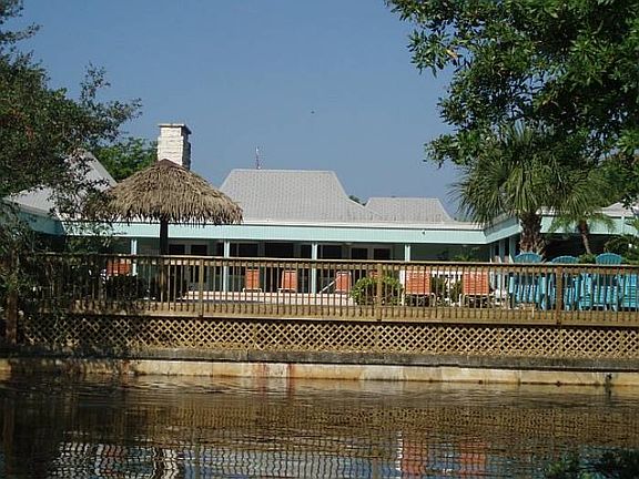 Deck on Whiskey Creek