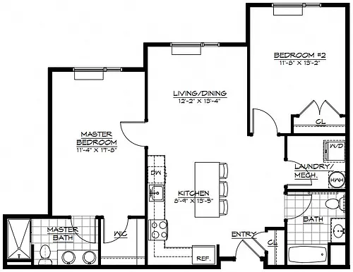 Floor plan 2H
