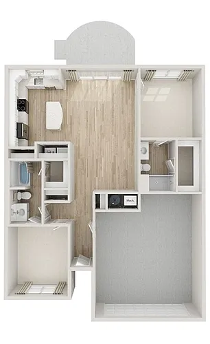 Floor plan Juliet