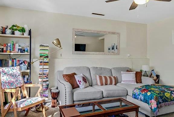 Large Living Room with Pikes Peak Views