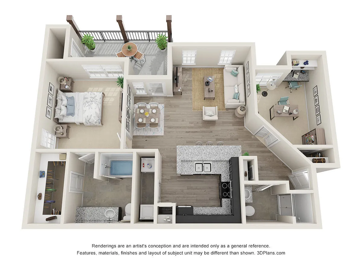 Floor plan B1