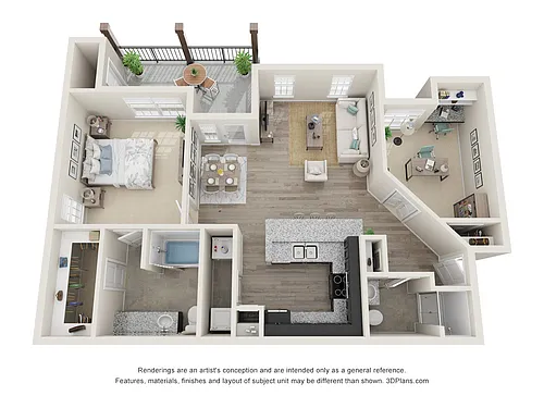 Floor plan B1