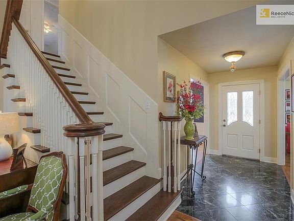 Classic wood stairs with end caps!