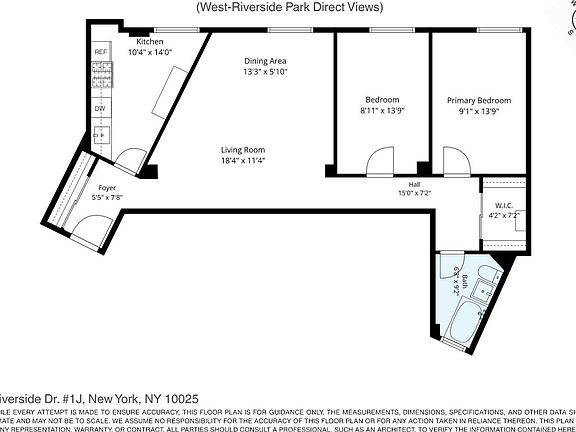 2nd image of 380 Riverside Dr APT 1J