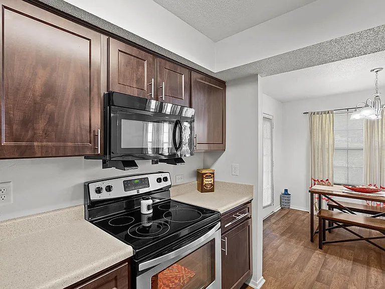 Kitchen with Microwave!