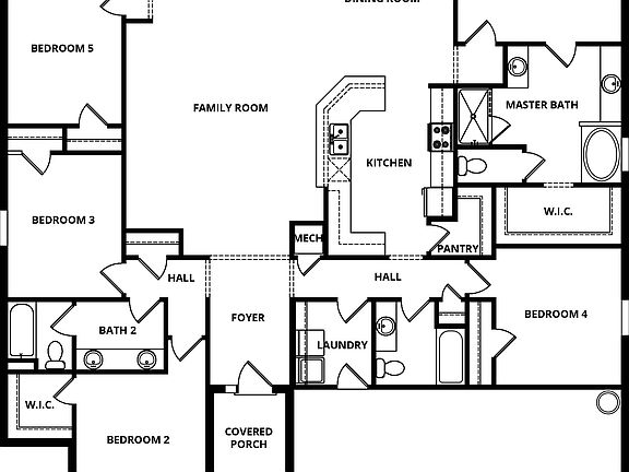 The Key West plan by LGI Homes