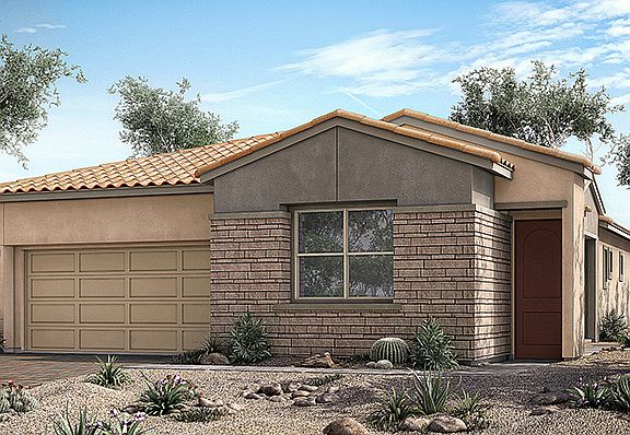 Crystal Canyon in Summerlin Collection One - Vista plan 2 - Elevation C