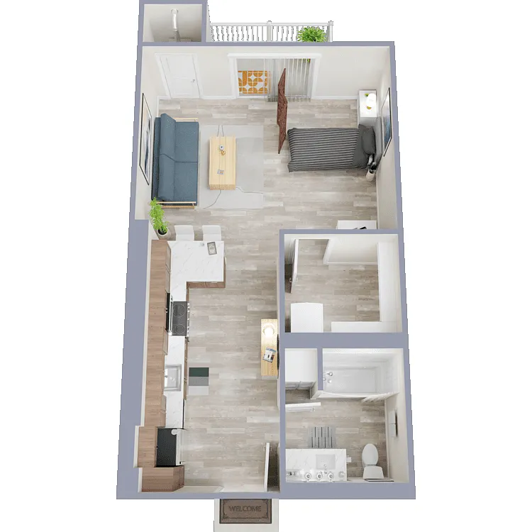 Floor plan Bluestem