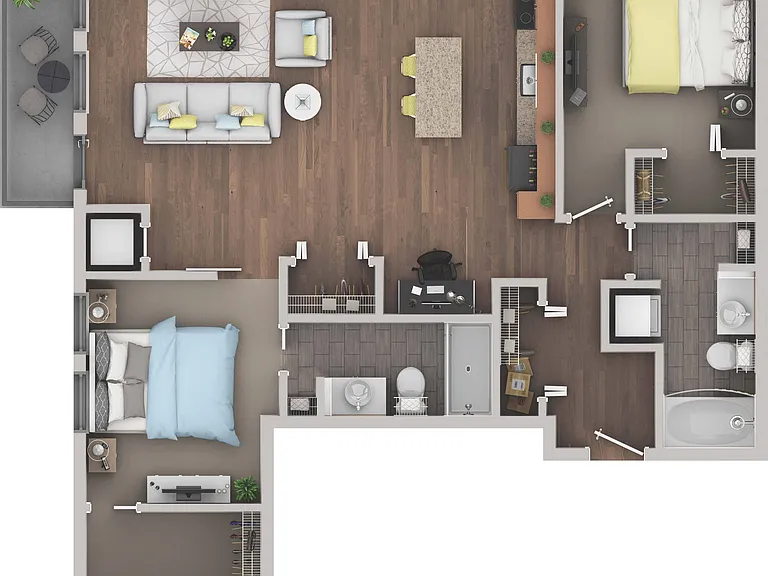 Ann Arbor City Club Apartments — Photo 36