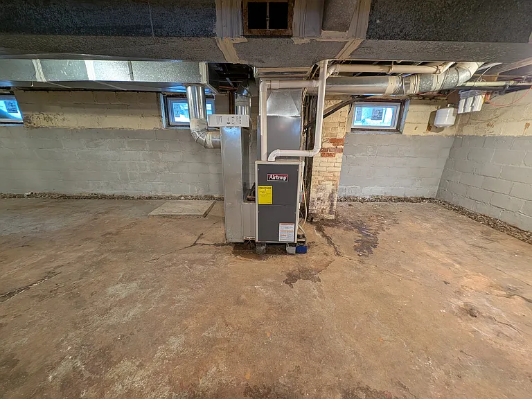 Furnace with central air