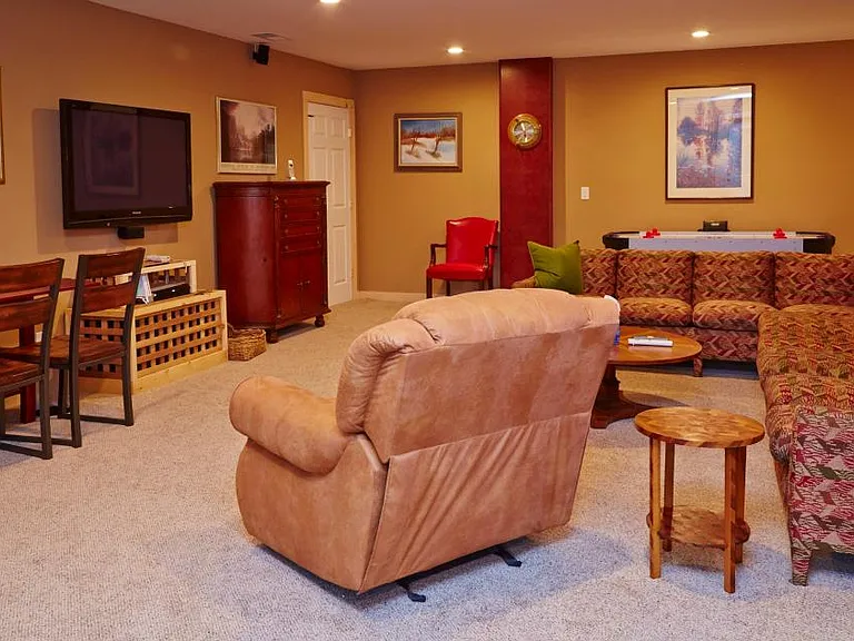 Lower level family room