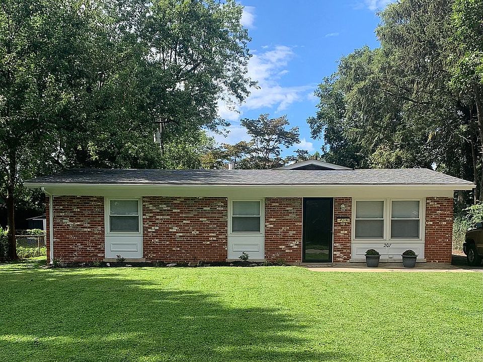 New storm door & landscaping