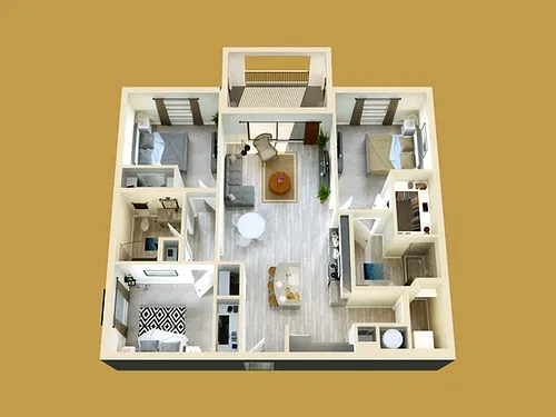 Floor plan Keelson
