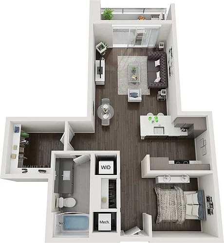 Floor plan S1-748
