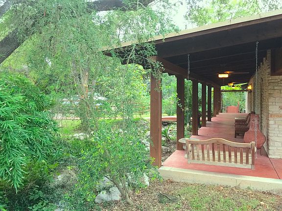 Wrap around patio