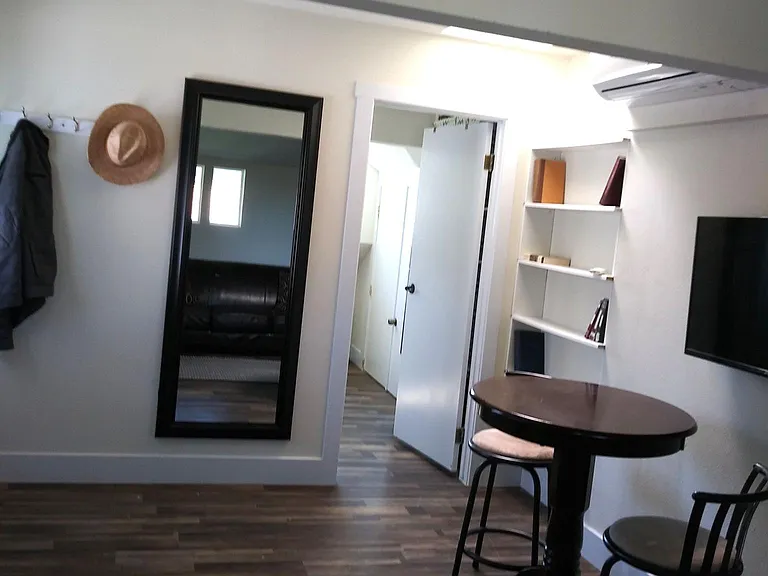 view towards bedroom door