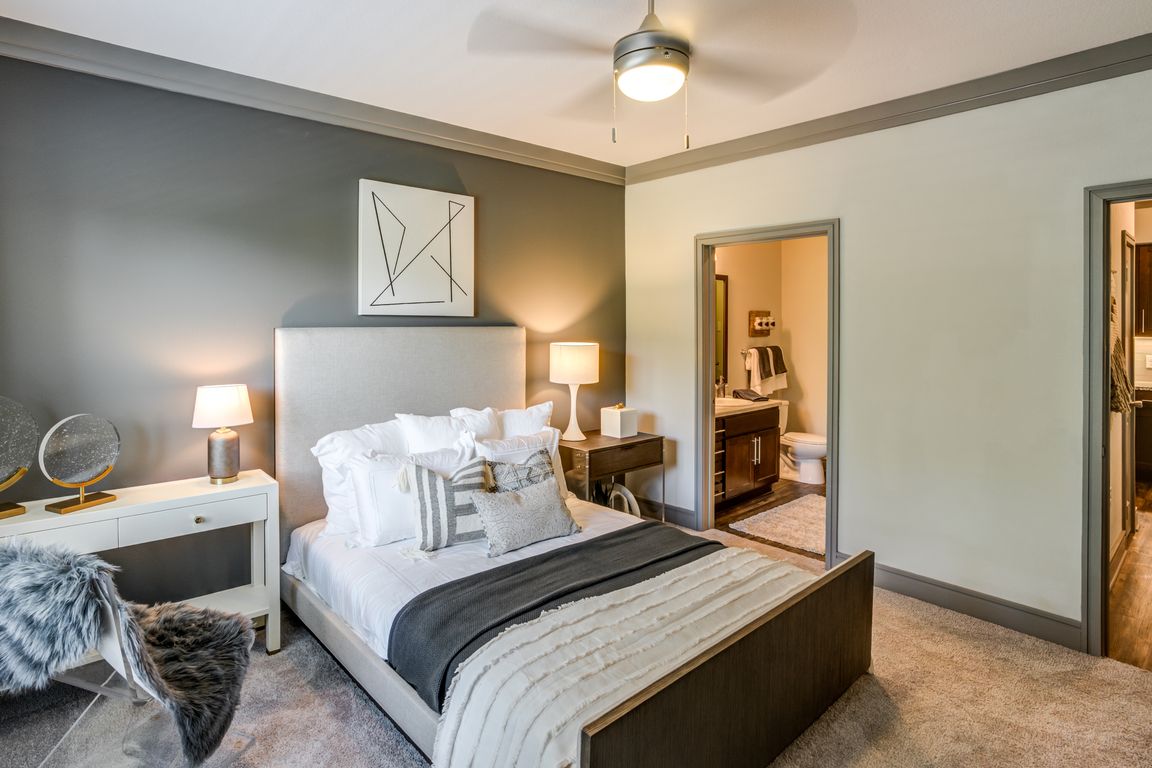 Retreat to a bedroom built for relaxation