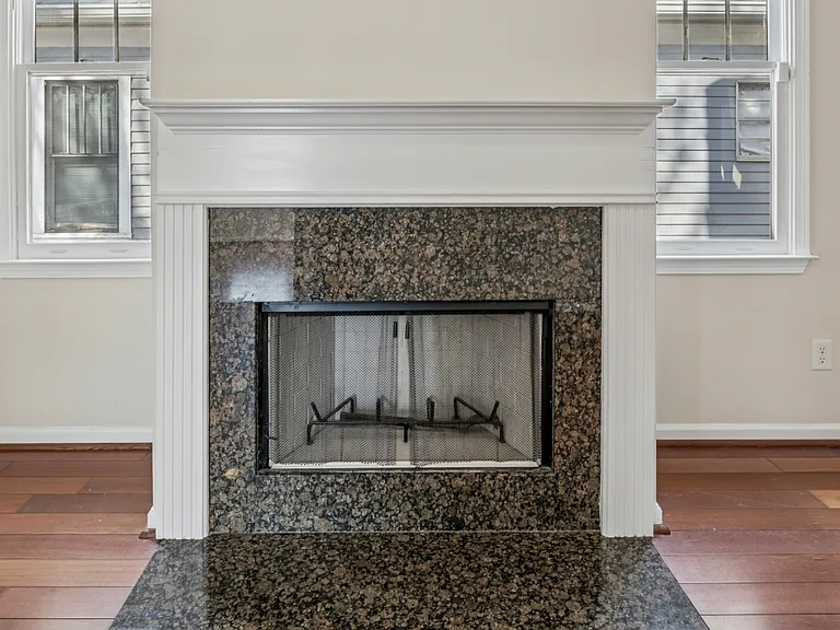 Downstairs Fireplace