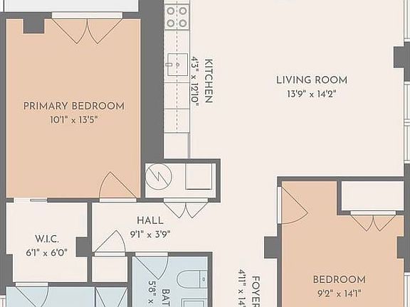 2nd image of 100 Sullivan Pl #216