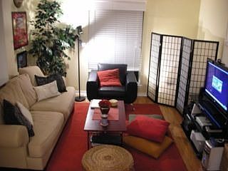 Living room - front window