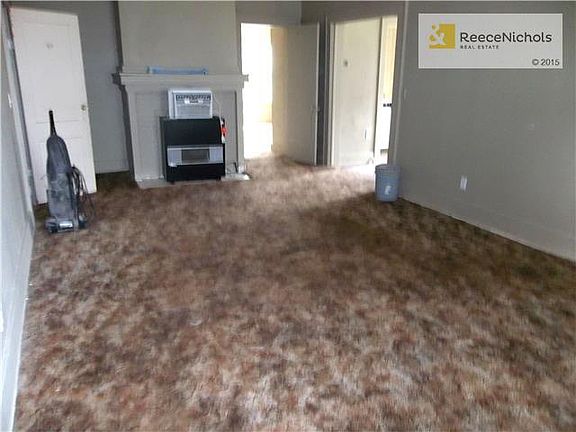 This is the spacious living room of the South lower unit.