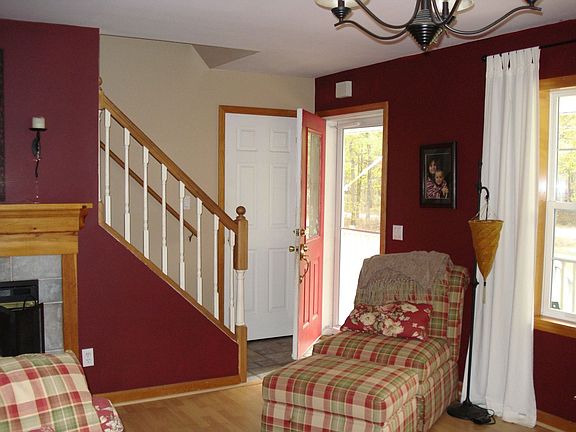 Front door and stair