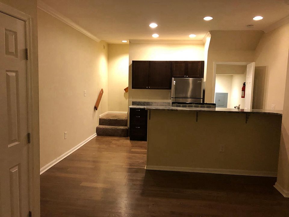 View from living to kitchen