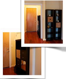 Welcoming Entryway Shelving