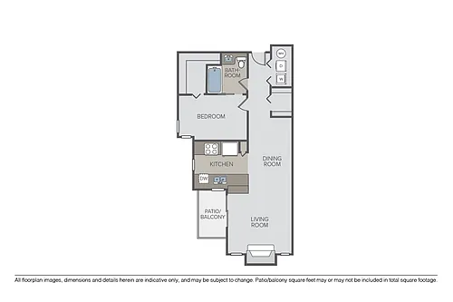 Floor plan Ponderosa