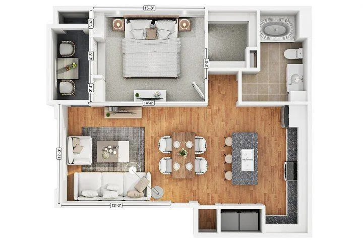 Floor plan A1