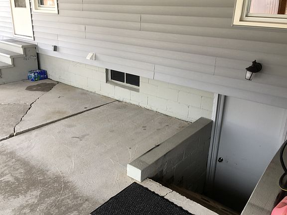 Basement/mud room door