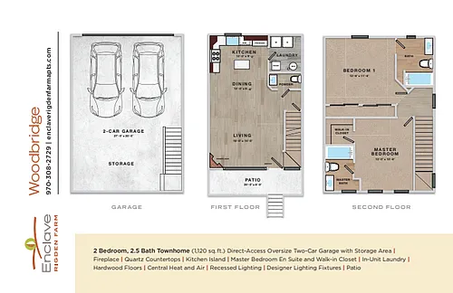 Floor plan 2x2.5 - 1120 sqft - NB2