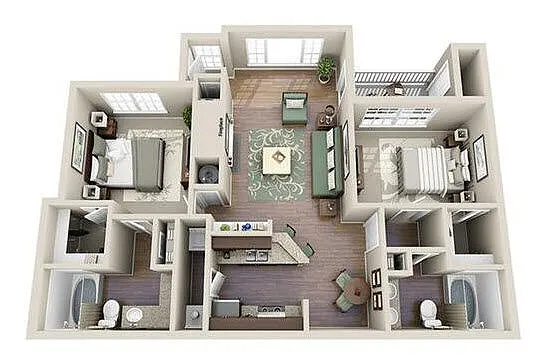 Floor plan B2