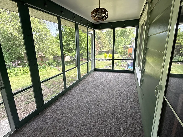 Screened porch