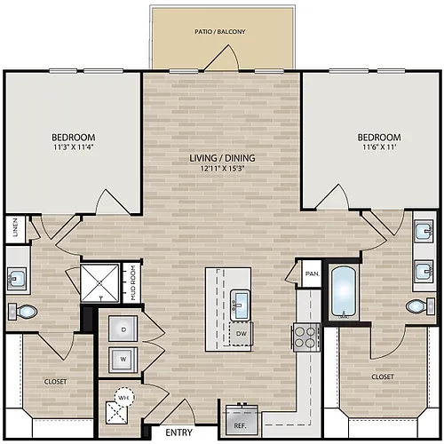 Floor plan B4