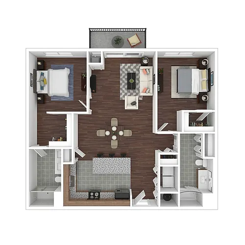 Floor plan The Spruce Wood