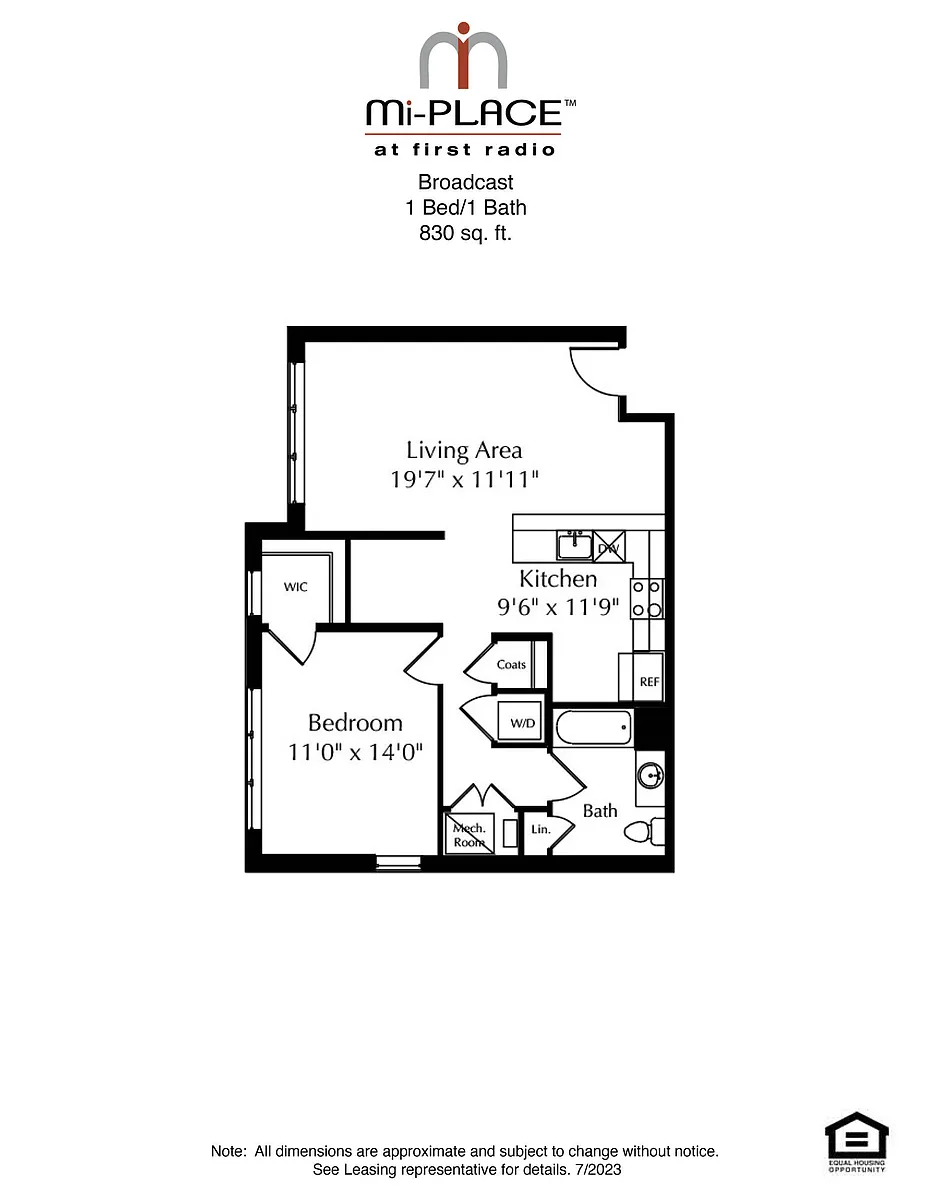 Floor plan Broadcast