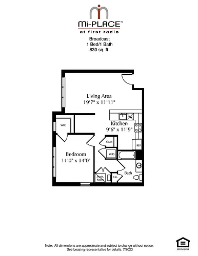 Floor plan Broadcast