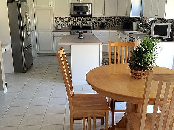 kitchen with nook
