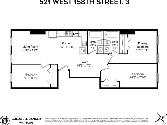2nd image of 521 W 158th St #3F