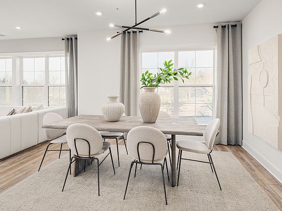 Dining Room that Feels Integrated into the Living Space