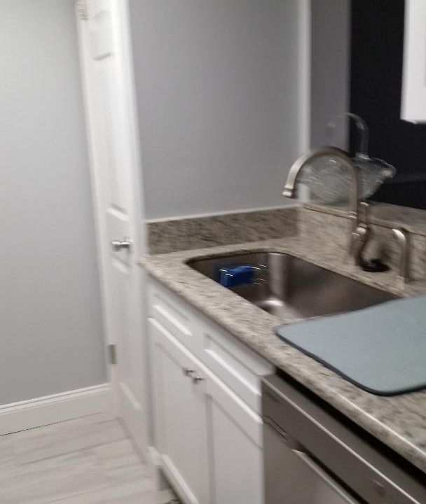 large sink, with a pantry